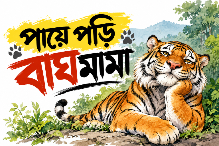 ‌পায়ে পড়ি বাঘমামা!